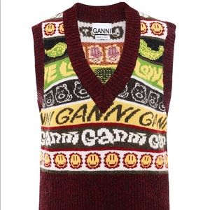 GANNI Smiley Vest